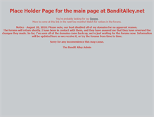 Tablet Screenshot of banditalley.net